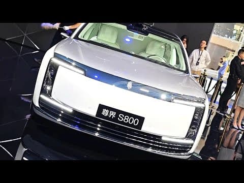 Huawei and JAC Launch Maextro S800 Luxury Sedan in China