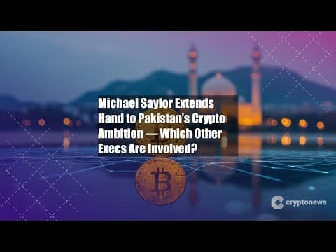 Michael Saylor Aconselha o Paquistão sobre a Adoção de Bitcoin
