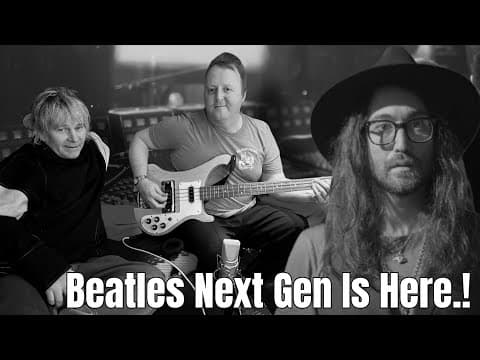 Zonen van The Beatles bundelen krachten in nieuw nummer