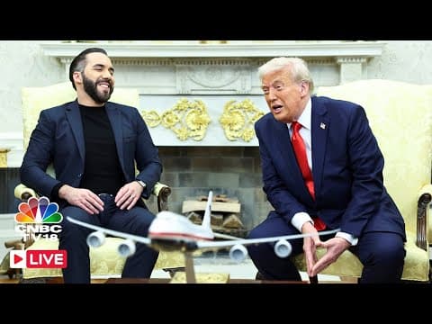 Trump et Bukele discutent des expulsions et de la prison CECOT dans un contexte de controverse sur une expulsion erronée