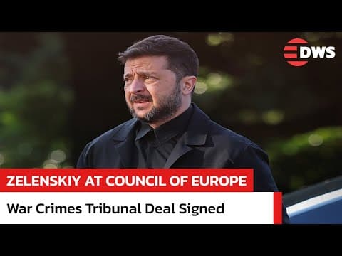Украина и Совет Европы подписывают соглашение о создании специального трибунала по российской агрессии