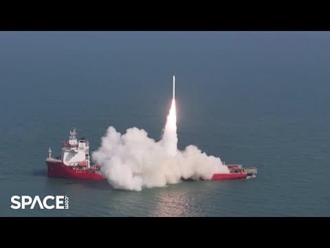 Galactic Energy phóng tên lửa Ceres-1 từ biển, triển khai vệ tinh IoT vào tháng 5 năm 2025