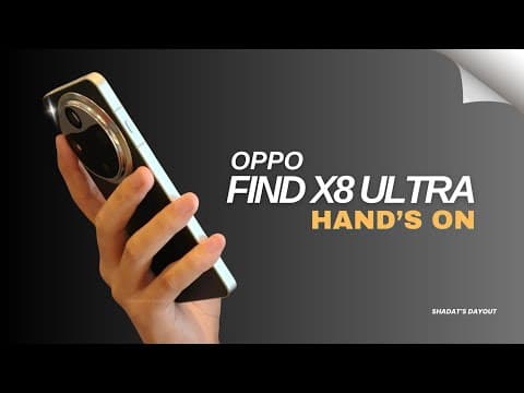 Oppo Find X8 Ultra अत्याधुनिक कैमरे और संभावित स्नैपड्रैगन 8 एलीट प्रोसेसर के साथ चीन में लॉन्च होने के लिए तैयार