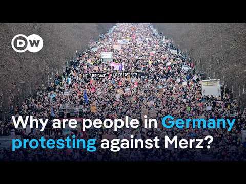 Deutschland: Massendemonstrationen gegen Rechtsextremismus nach CDU/CSU-Abstimmung mit AfD