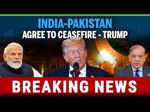 India y Pakistán acuerdan un alto el fuego tras la mediación de Estados Unidos