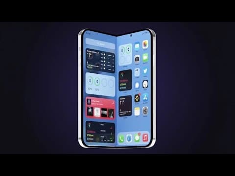 Apple explora el futuro plegable: iPhone con pantalla de 7.8" y MacBook plegable de 18.8" con macOS Rumoreado
