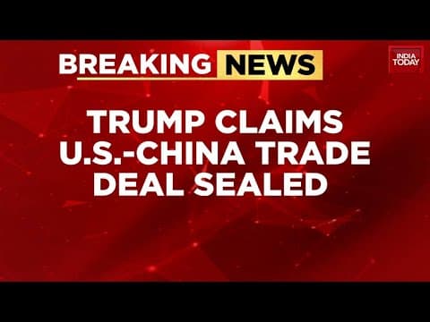 Trump kondigt voorlopige handelsovereenkomst met China aan, in afwachting van goedkeuring