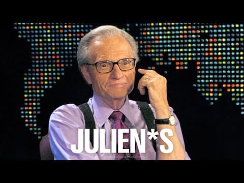 Leilão de Larry King: Uma Perspectiva Ética Sobre a Venda de Memórias