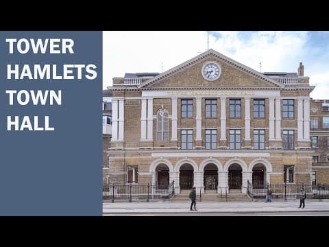 Tower Hamlets Town Hall Named London Building of the Year 2025