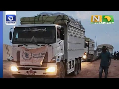 WFP Convoy Delivers Aid to Famine-Hit Sudan