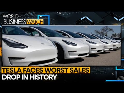 テスラのヨーロッパでの販売がEV市場の成長の中で減少、英国はわずかな成長を示す