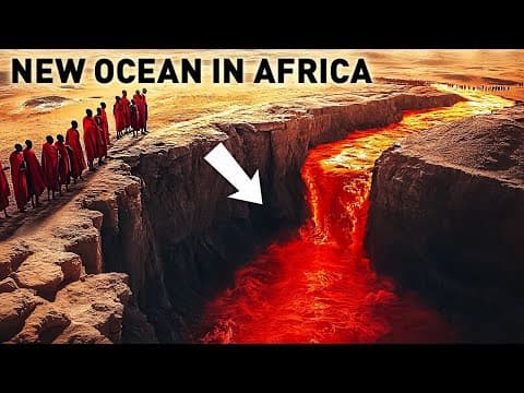 Un nuevo océano en formación: pulsos rítmicos de magma desgarran África