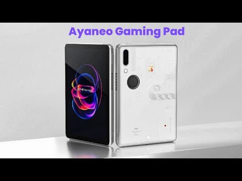 Ayaneo ra mắt Gaming Pad: Máy tính bảng Android trang bị Snapdragon G3 Gen 3, màn hình 120Hz và bộ điều khiển có thể tháo rời cho trải nghiệm chơi game di động sống động
