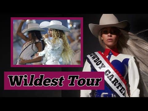 Turnê "Cowboy Carter" de Beyoncé chega a Londres para seis shows
