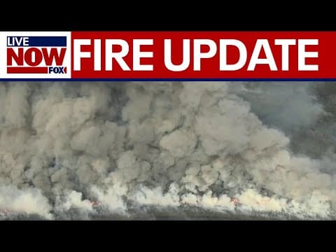 Incendio boschivo nel New Jersey contenuto, la pioggia offre un sollievo limitato
