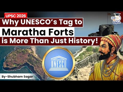 ইউনেস্কোর স্বীকৃতি: মারাঠা দুর্গগুলির ঐতিহাসিক প্রেক্ষাপট