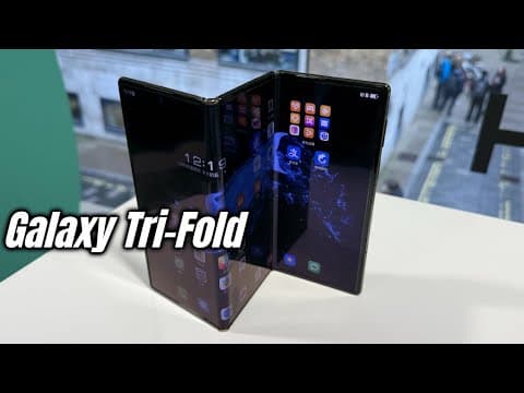 Samsung Ra Mắt Điện Thoại Gập Ba Màn Hình