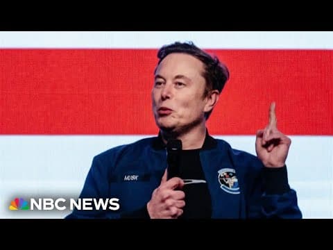 Elon Musk Crea el "Partido Americano" en Respuesta a la Ley de Presupuesto de Trump