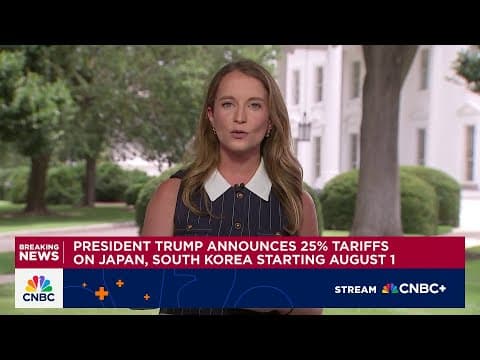 美国将于2025年8月1日起对日本、韩国、马来西亚、泰国和南非征收更高关税