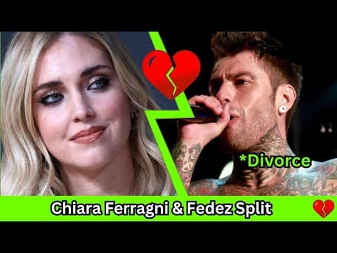 Chiara Ferragni confirma separação de Fedez: 'Nunca mais' haverá reconciliação