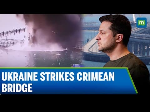 El SBU ucraniano ataca el puente de Crimea bajo el agua en 2025: se interrumpe la ruta de suministro clave