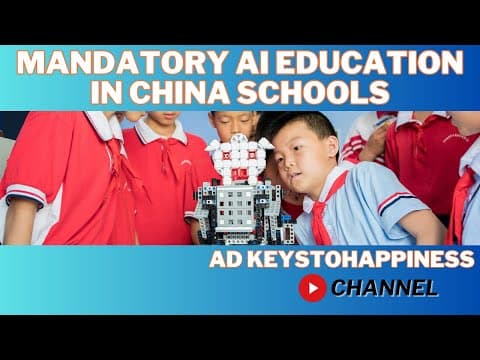 China Launches AI Education Program for Students