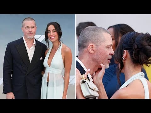 Il momento imbarazzante di Brad Pitt e Ines de Ramon sul red carpet di 'F1' scatena il clamore sui social media