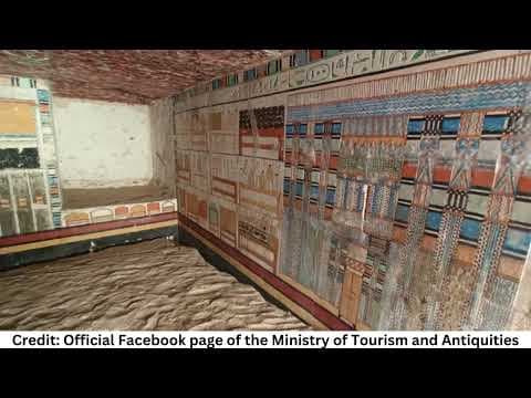 Tumba real antigua descubierta en Saqqara