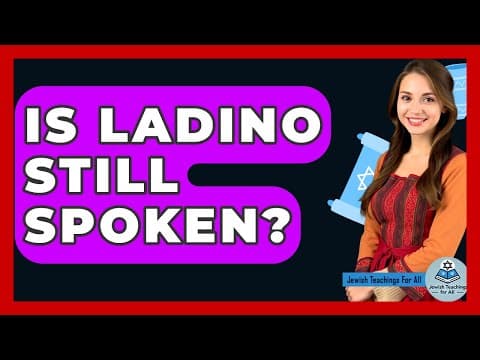Tiếng Judeo-Tây Ban Nha: Một ngôn ngữ đối mặt với nguy cơ tuyệt chủng và những nỗ lực hồi sinh