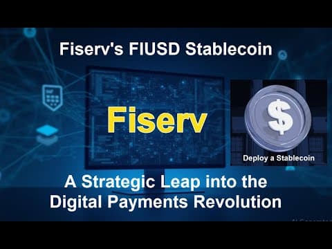 Fiserv lanceert FIUSD stablecoin, werkt samen met PayPal