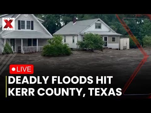 Inondations au Texas : La rivière Guadalupe en crue soudaine, des victimes à déplorer