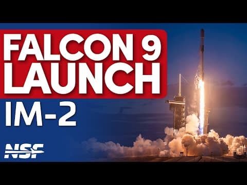 Misi IM-2 Intuitive Machines Diluncurkan dengan SpaceX Falcon 9, Membawa Muatan NASA dan Lunar Trailblazer ke Bulan