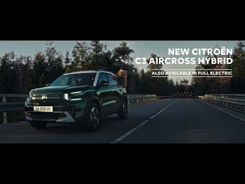 雪铁龙推出新款C3 Aircross SUV，提供电动、混合动力和汽油选择