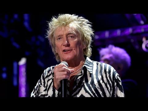 Ícone do rock Rod Stewart será a atração principal do 'Legends Slot' de Glastonbury no domingo, 29 de junho de 2025