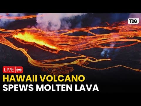 El volcán Kilauea entra en erupción en la Isla Grande de Hawái
