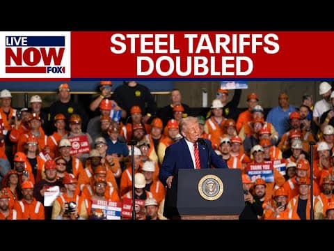 Dazi sull'acciaio di Trump: l'Europa minaccia ritorsioni per l'aumento delle imposte