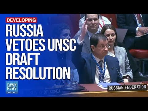 La Russie oppose son veto à une résolution de l'ONU sur le conflit au Soudan