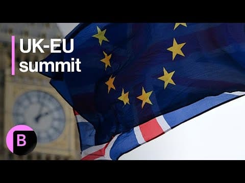 英国とEUの首脳が新たな戦略的パートナーシップを構築するために会談