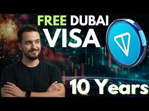 TON Unveils Golden Visa Program in UAE, Boosting Price by 10%