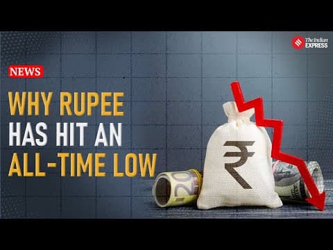 Indian Rupee Hits Record Low Amid Dollar Strength