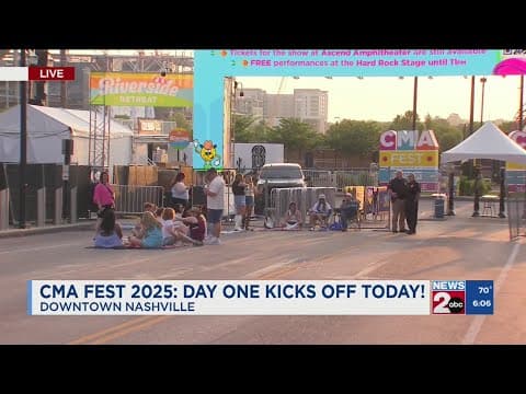 CMA Fest 2025 відкривається з розмахом