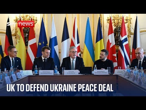 Великобритания возглавит коалицию добровольцев для мира в Украине и предложит помощь ракетами