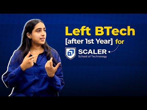 Scaler School of Technology: Herdefiniëring van Computer Science Onderwijs in India