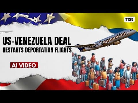 Venezuela e Stati Uniti raggiungono un accordo per riprendere i voli di rimpatrio dopo la controversia sulle deportazioni