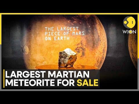 NWA 16788: Peluang Langka Memiliki Potongan Mars di Lelang Sotheby's