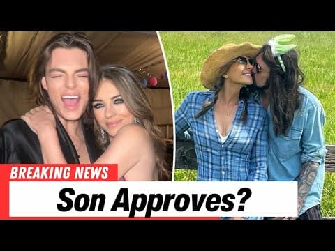 Damian Hurley keurt relatie van Elizabeth Hurley met Billy Ray Cyrus goed, deelt Vaderdag-eerbetoon