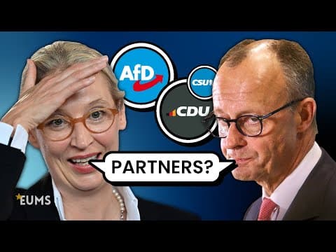 CDU/CSU連合、ドイツ政界で緑の党とAfDとの連立を排除
