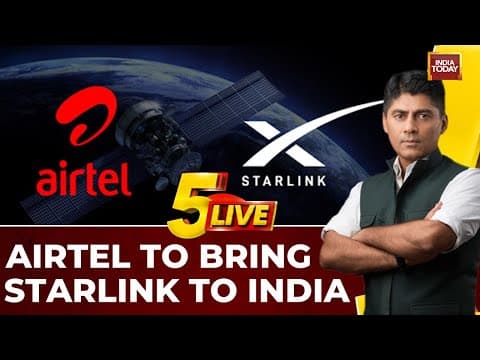 Airtel и SpaceX объединяются для предоставления интернета Starlink в Индии
