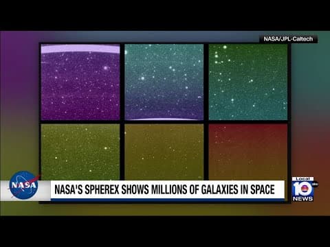 NASA's SPHEREx Telescope Captures First Light, Mapping Millions of Galaxies in Infrared