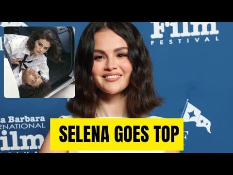 "Ojos Tristes" Selena Gomez Bersama Benny Blanco   The Marías Debut di #1 di Tangga Lagu Hot Latin Pop Songs Billboard